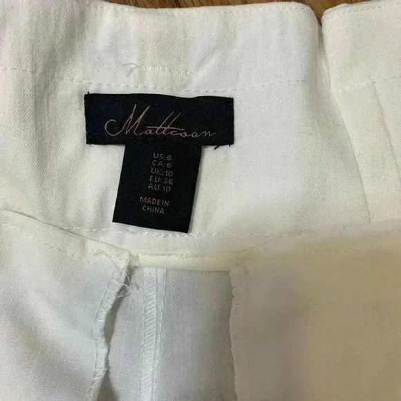 BNWT White paper  bag pants size 6 - Picture 2 of 5